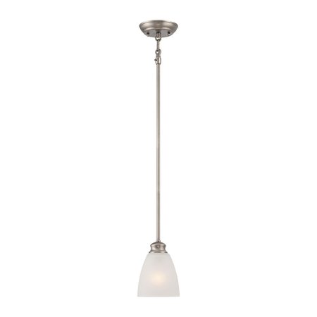 THOMAS Haven 1Light Mini Pendant in Satin Pewter TC0014741